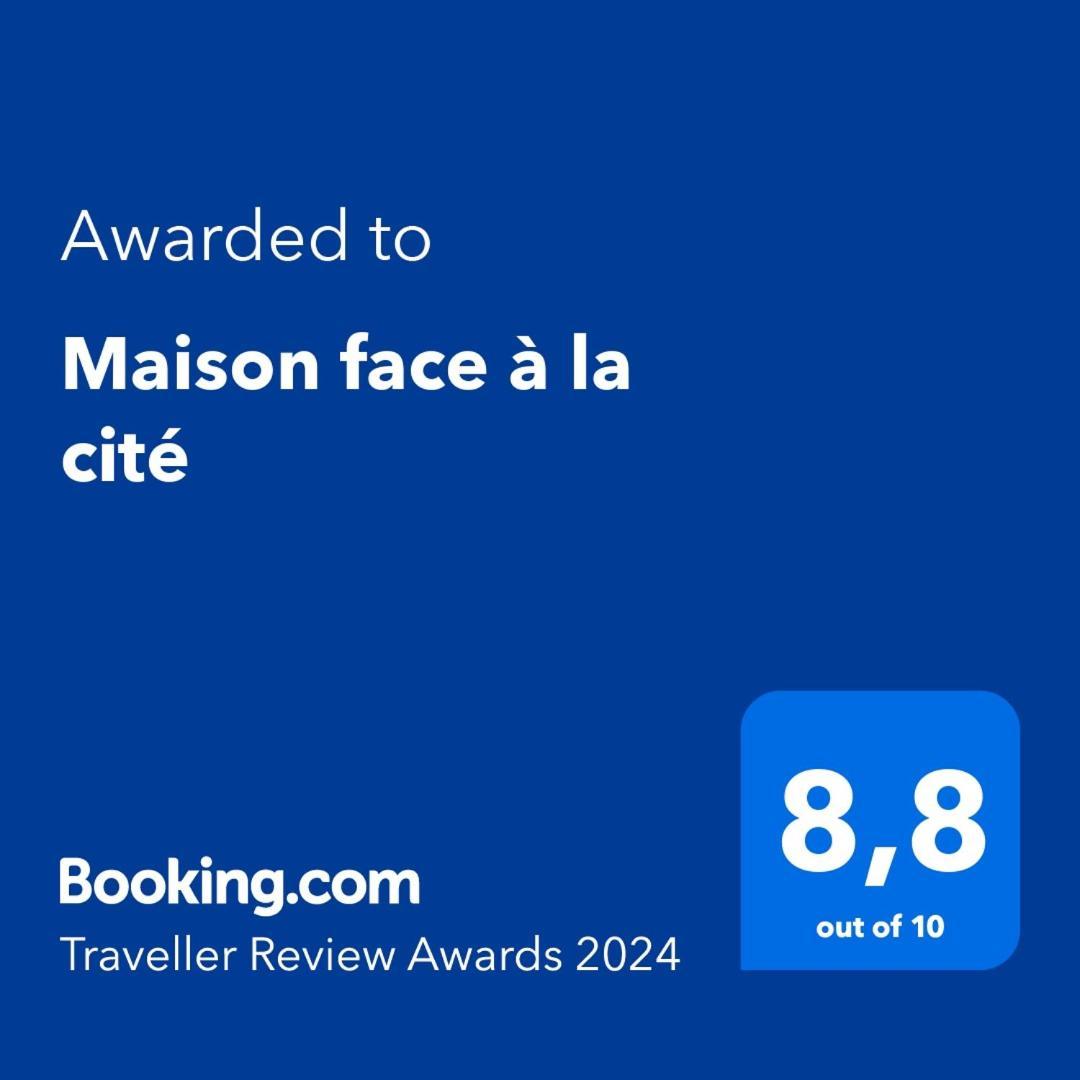 Maison Face A La Cite Carcasona Exterior foto